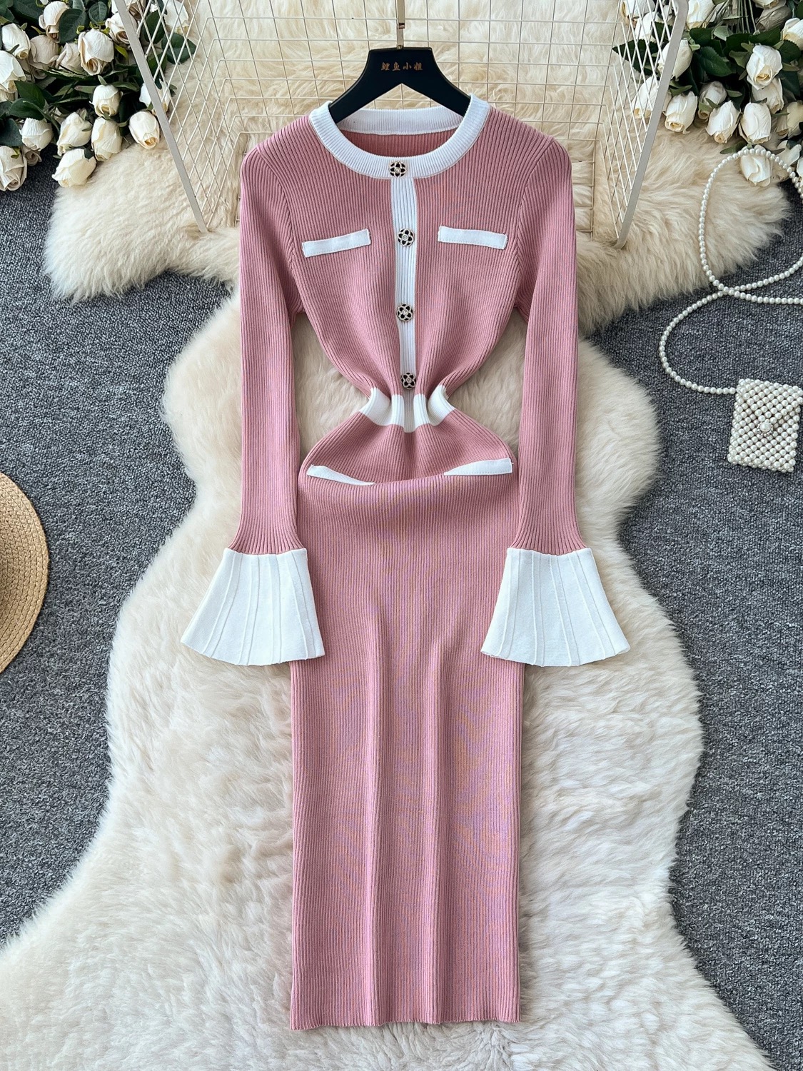 Superior baddie dress KBC331 images